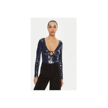 Body dama -  304921353 - Poliester - Albastru