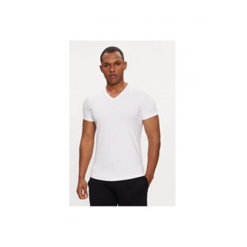 Maiou barbati -  304164545 - Bumbac/Modal - Alb