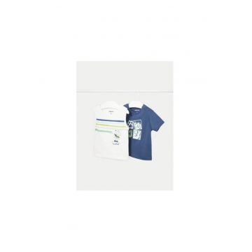 Set 2 tricouri copii -  854331 - Albastru - Bumbac -