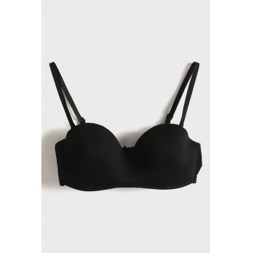 Sutien cu model uni si bretele ajustabile