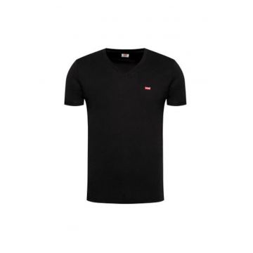 Tricou barbati -  207928596 - Bumbac - XS INTL - Negru