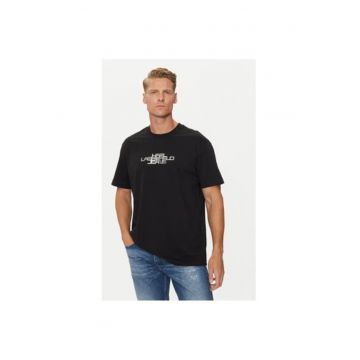Tricou barbati -  304251993 - Bumbac organic - Negru