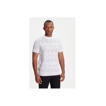 Tricou barbati  755040 553225 - Bumbac - 2XL INTL - Alb