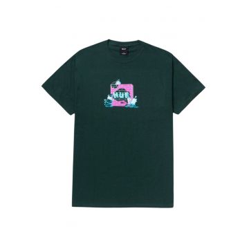 Tricou cu detaliu logo High Gloss -