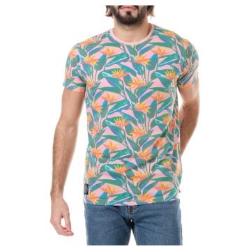 Tricou cu imprimeu floral -
