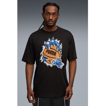 Tricou cu imprimeu pentru baschet Hoopaverse