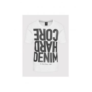 Tricou dama -  300958896 - Bumbac organic - Alb
