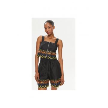 Tricou dama -  303502492 - Bumbac organic - Negru