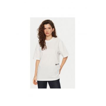 Tricou dama -  304583063 - Bumbac organic - Alb