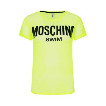 Tricou Din Plasa Cu Logo -