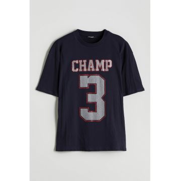 Tricou lejer cu imprimeu
