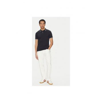 Tricou Polo barbati  M5510R-T3236 - Bumbac - 3XL INTL - Bleumarin