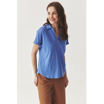 Tricou polo cu model uni