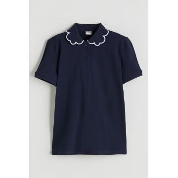 Tricou polo de bumbac