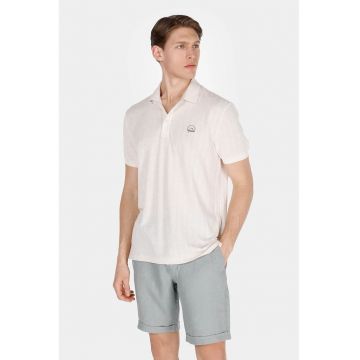 Tricou polo din amestec de in