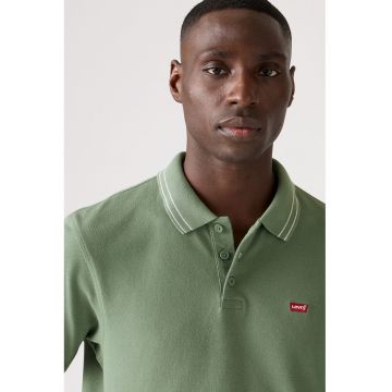Tricou polo din bumbac pique