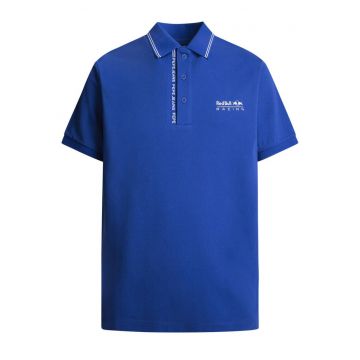 Tricou polo  x Red Bull Racing Tipped Logo 2024 - Bumbac/Elastan - Albastru