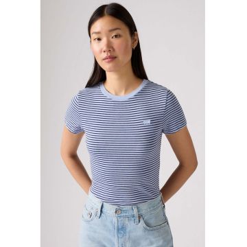 Tricou slim fit de bumbac Essential