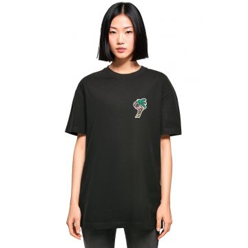 Tricou supradimensionat cu imprimeu grafic