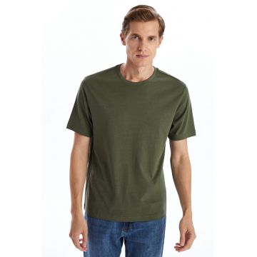 Tricou uni de bumbac