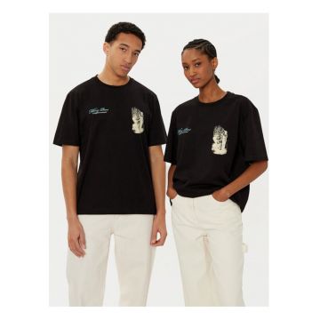 Tricou unisex -  305038630 - Bumbac organic - Negru