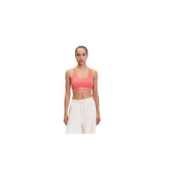 Bustiera sport dama -  roz - bumbac - modal - elastan