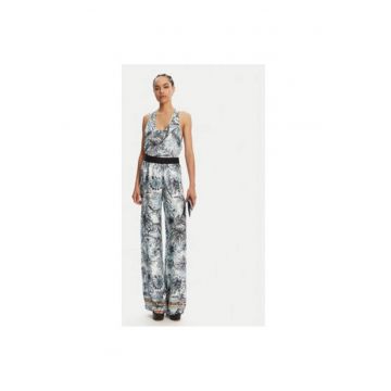 Top dama  78PAH640 NS665 - Viscoza - Albastru/Gri