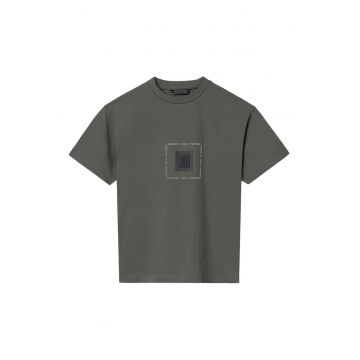 Tricou baieti  6003 - Bumbac/Elastan - Verde