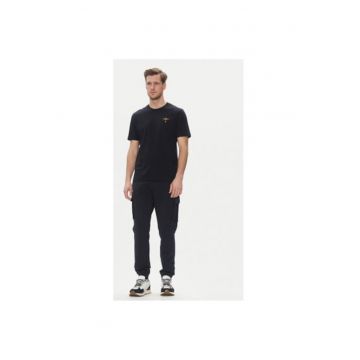 Tricou barbati  251TS1580J372 - Bumbac - M INTL - Bleumarin
