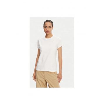 Tricou dama  62115RW - Bumbac - Alb