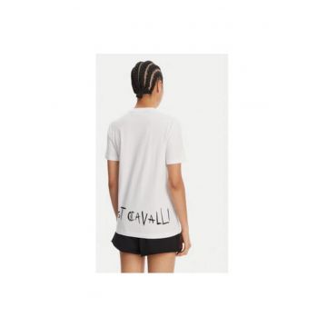 Tricou dama  78PAHT04 CJ500 - Bumbac - Alb
