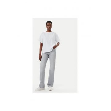 Tricou dama  UD0005 - Bumbac - Alb