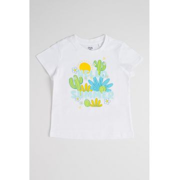 Tricou de bumbac cu imprimeu
