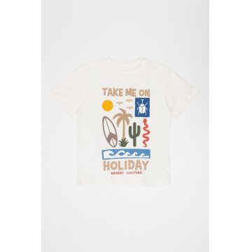 Tricou de bumbac cu imprimeu