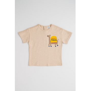 Tricou de bumbac cu imprimeu