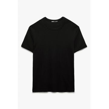 Tricou de bumbac slim fit