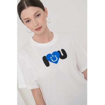 Tricou din bumbac cu imprimeu