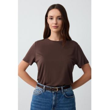 Tricou lejer din amestec de modal