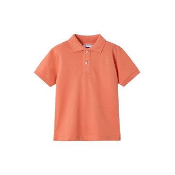 Tricou Polo baieti  150 - Bumbac - Portocaliu