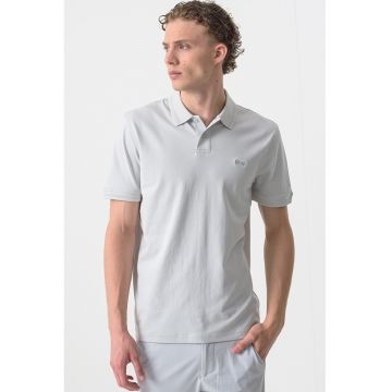 Tricou polo cu logo brodat