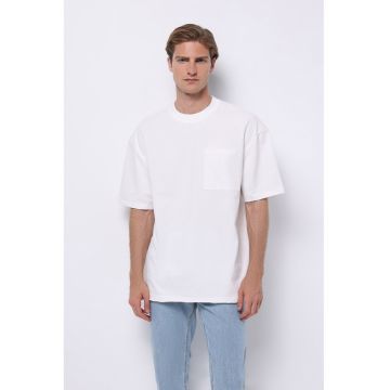 Tricou supradimensionat de bumbac
