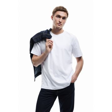 Tricou uni de bumbac