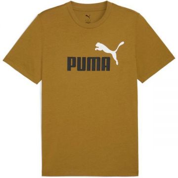 Tricou barbati Puma Ess 2 Color No. 1 Logo Tee 68470869, XL, Galben