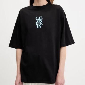 Tricou Calvin Klein SS Oversize Bold Logo Tee