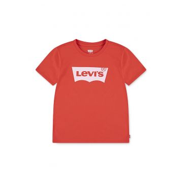 Tricou cu decolteu rotund si logo