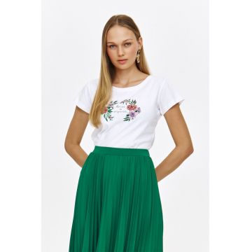 Tricou cu imprimeu floral