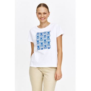 Tricou cu imprimeu grafic