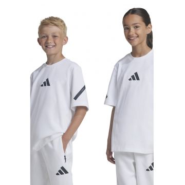 Tricou cu logo pe piept ZNE