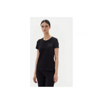Tricou dama Ea7 Emporio Armani - 7W000492 AF10373 - Bumbac - Negru