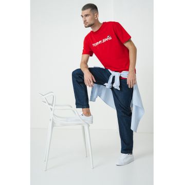 Tricou de bumbac cu imprimeu logo